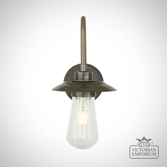 Ren Swan Outdoor Wall Light Antique Or Polished Brass Or Silver Mlbwl061antslv 3
