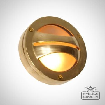 Seri Outdoor Wall Light Antique Or Polished Brass Or Silver Mlowl021polbrs1501