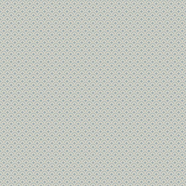 Daisy wallpaper in grey, red, blue and yellow colourways
