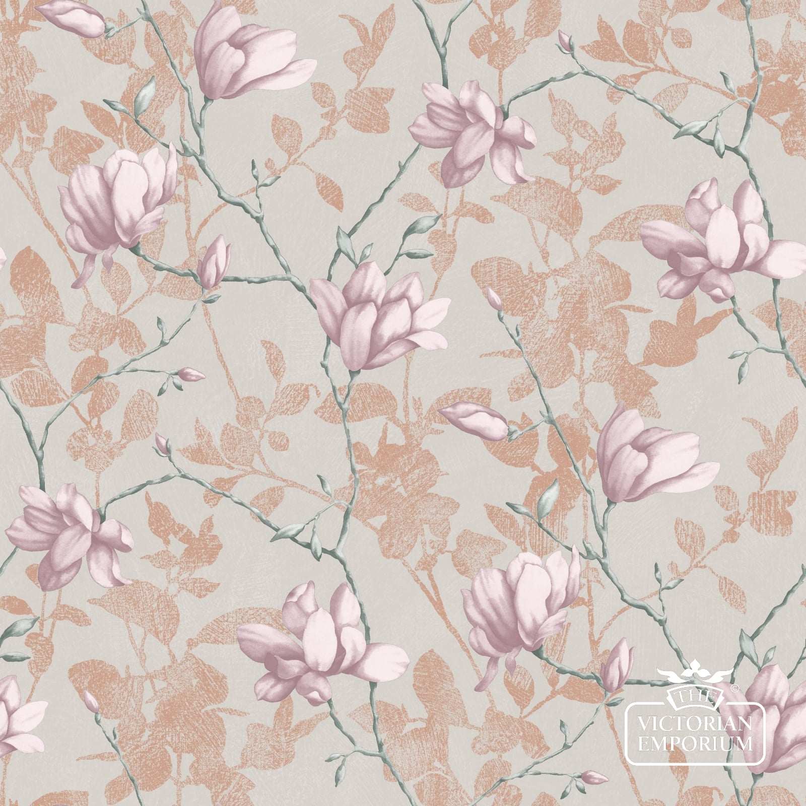Lilly Tree Wallpaper in choice of 4 colours