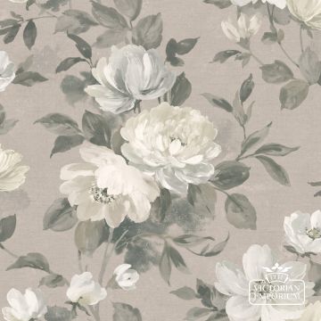 In Bloom 7225 Peony 53x53cm Halfdrop