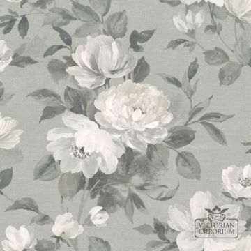 Peony wallpaper in choice of 4 colours