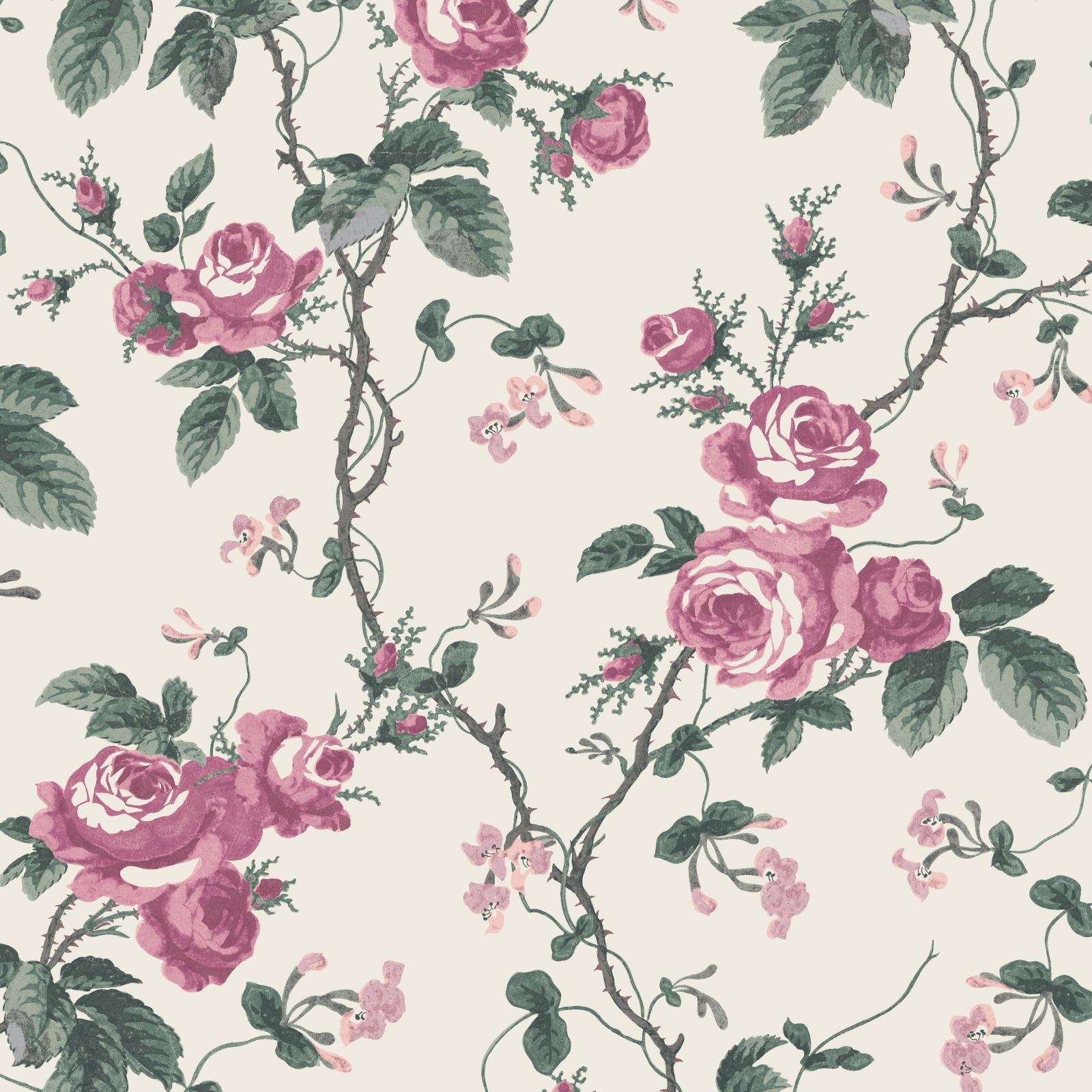 French Roses wallpaper | The Victorian Emporium