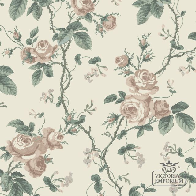 French Roses wallpaper in choice of 2 colours