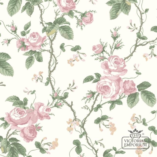 French Roses wallpaper in choice of 4 colours