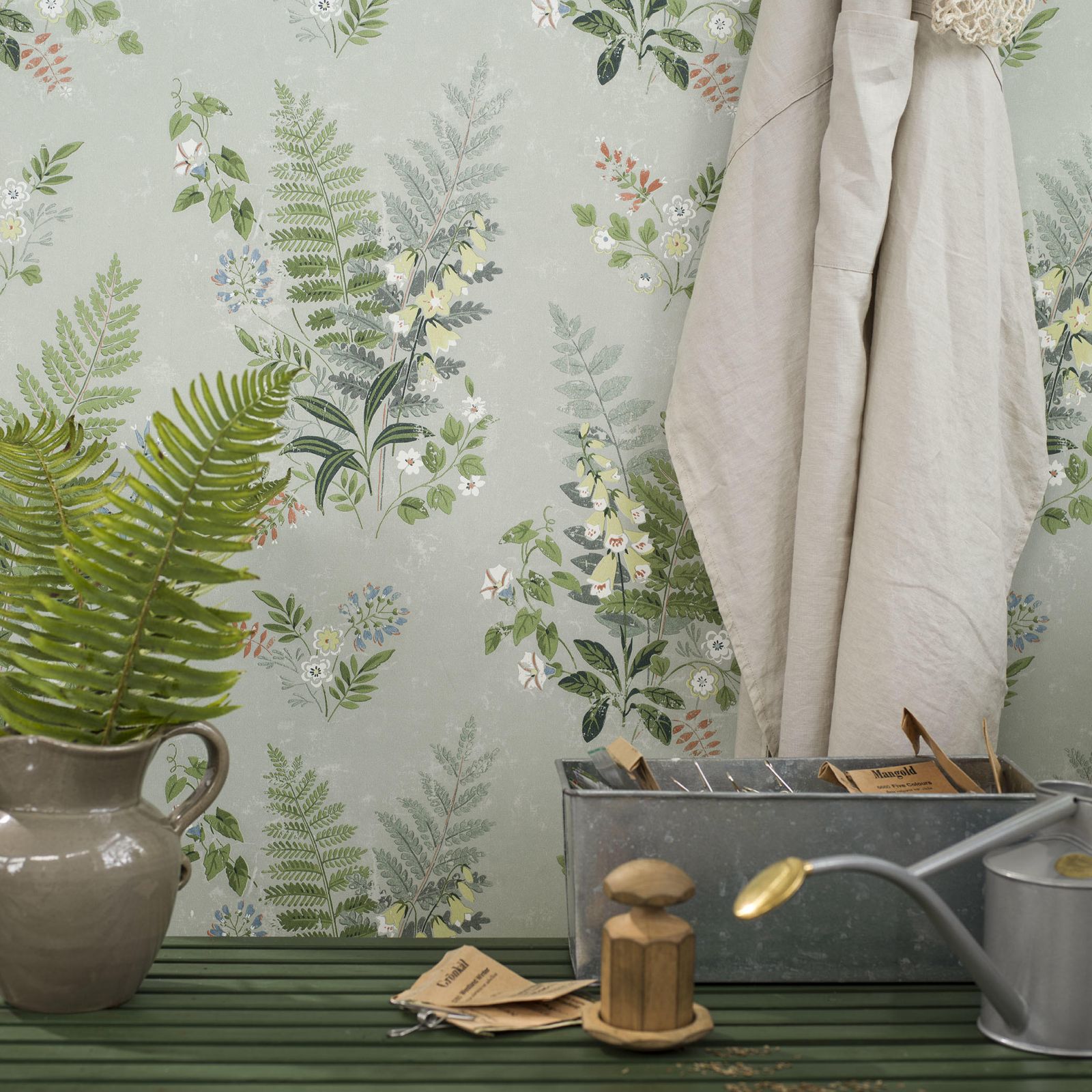 wallpaper with foxgloves