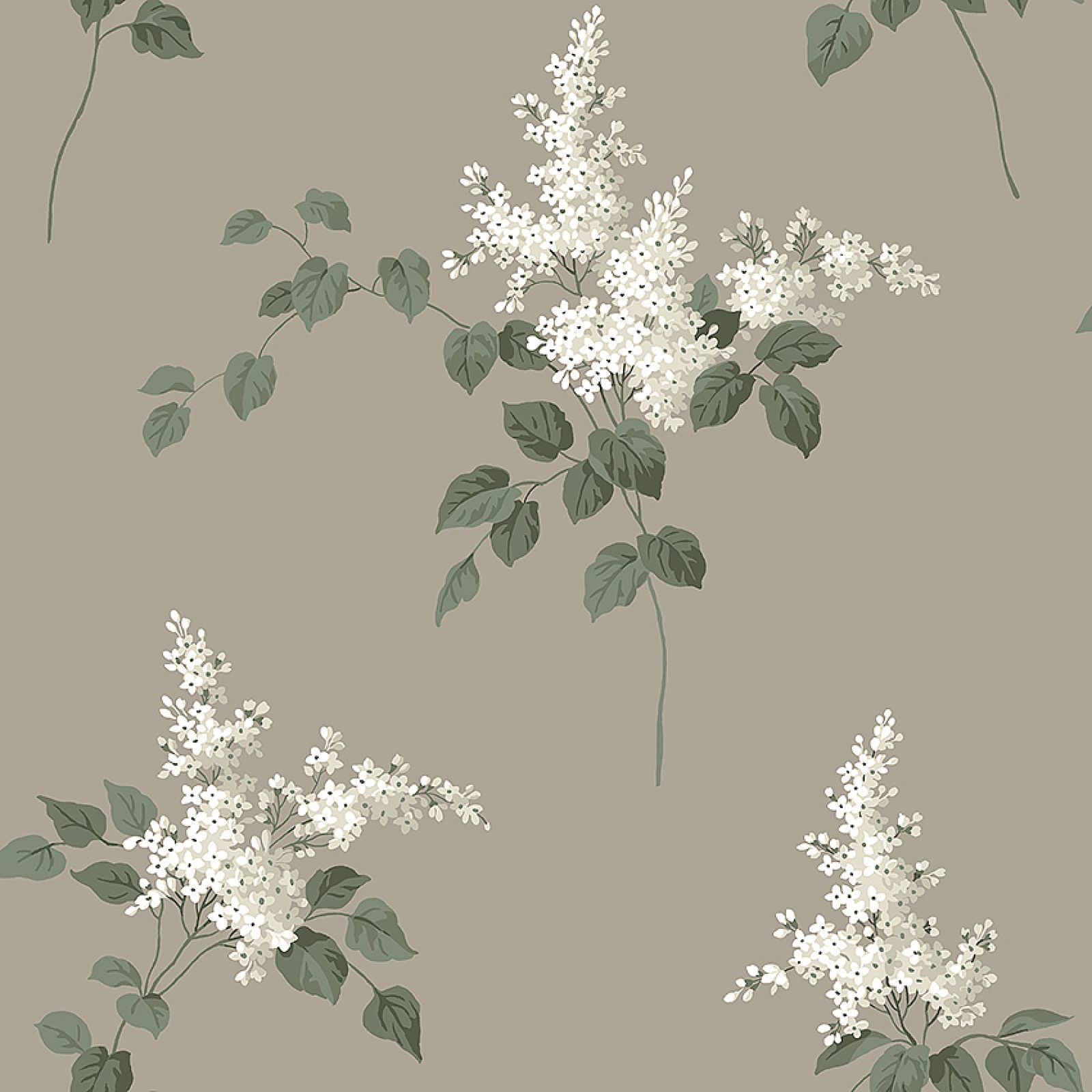 Lilacs wallpaper with a choice of 3 colourways