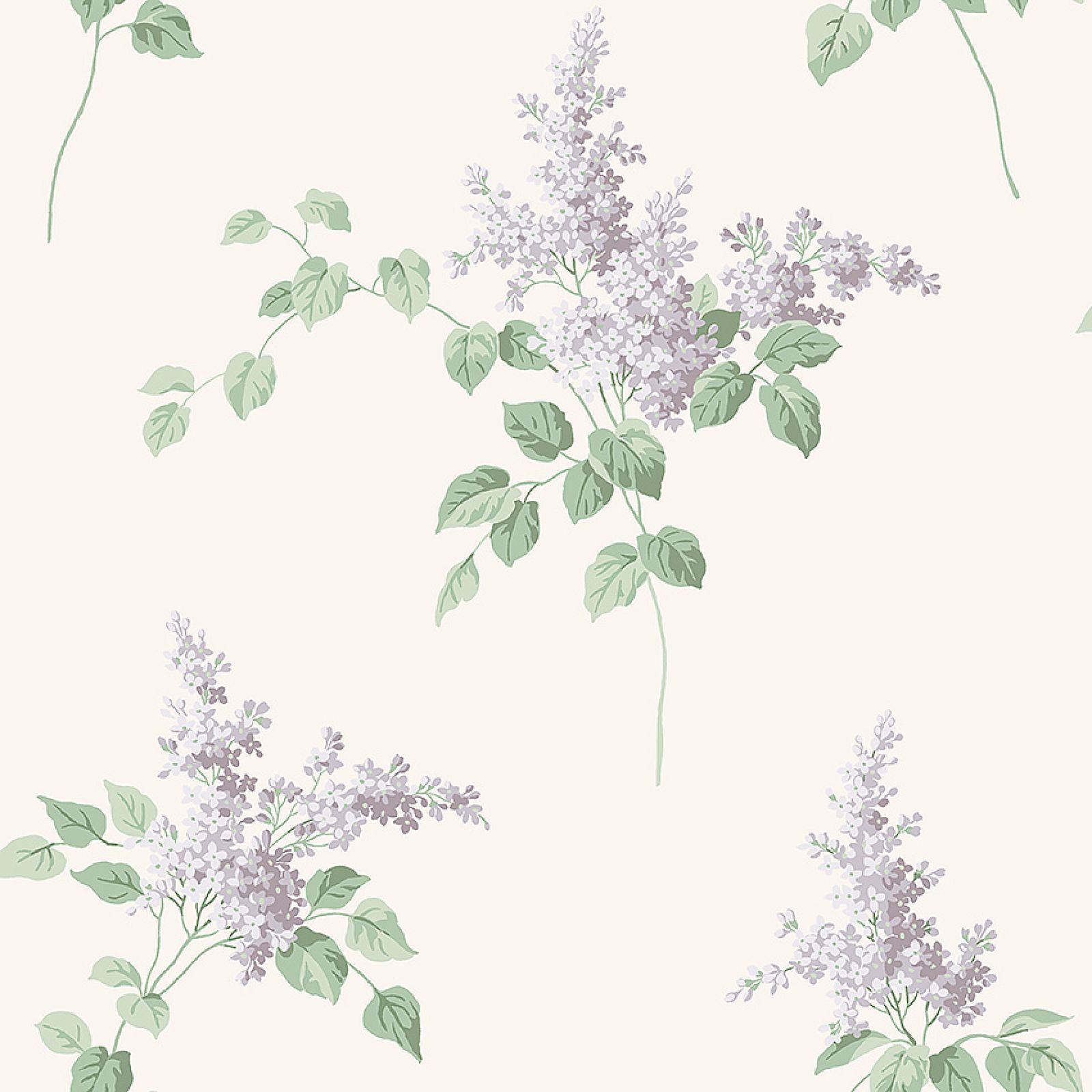 Lilacs wallpaper with a choice of 3 colourways