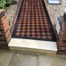 Red And Black Path Tiles