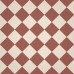 Path and hallway tiles red and white 97mm sq c20