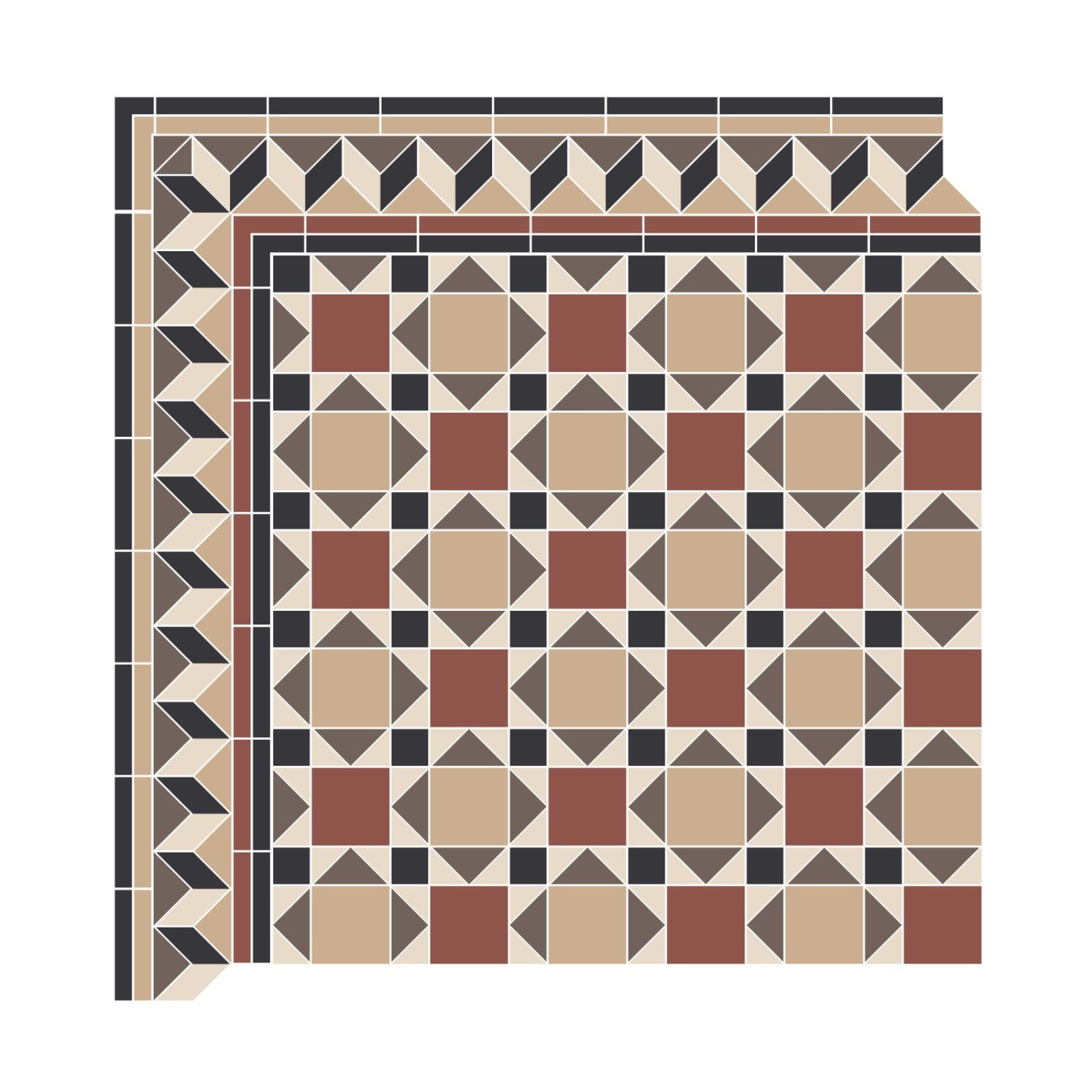 Manchester Victorian Mosaic Floor Tiles
