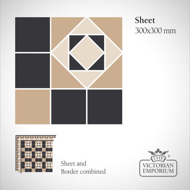 Edinburgh Victorian Mosaic Floor Tiles