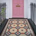 Victorian Mosaic Floor Tiles Insitu Oxford