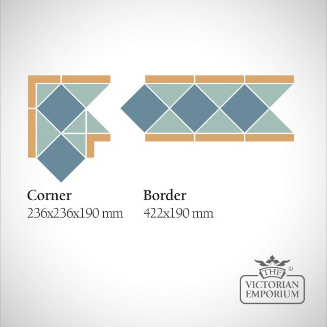 Bordercorner Portree Blue
