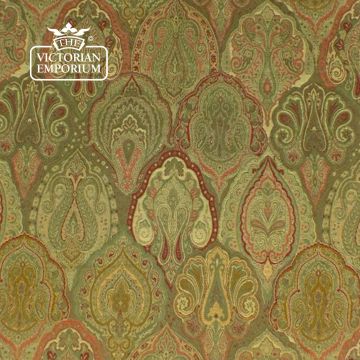 Babylon Fabric Paisley Lampas Design Llmpopo1