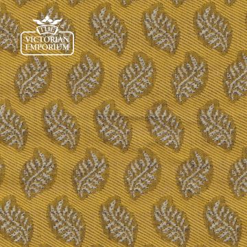 Fern Fabric Small Leaf Design F0243 Summer Sunshine
