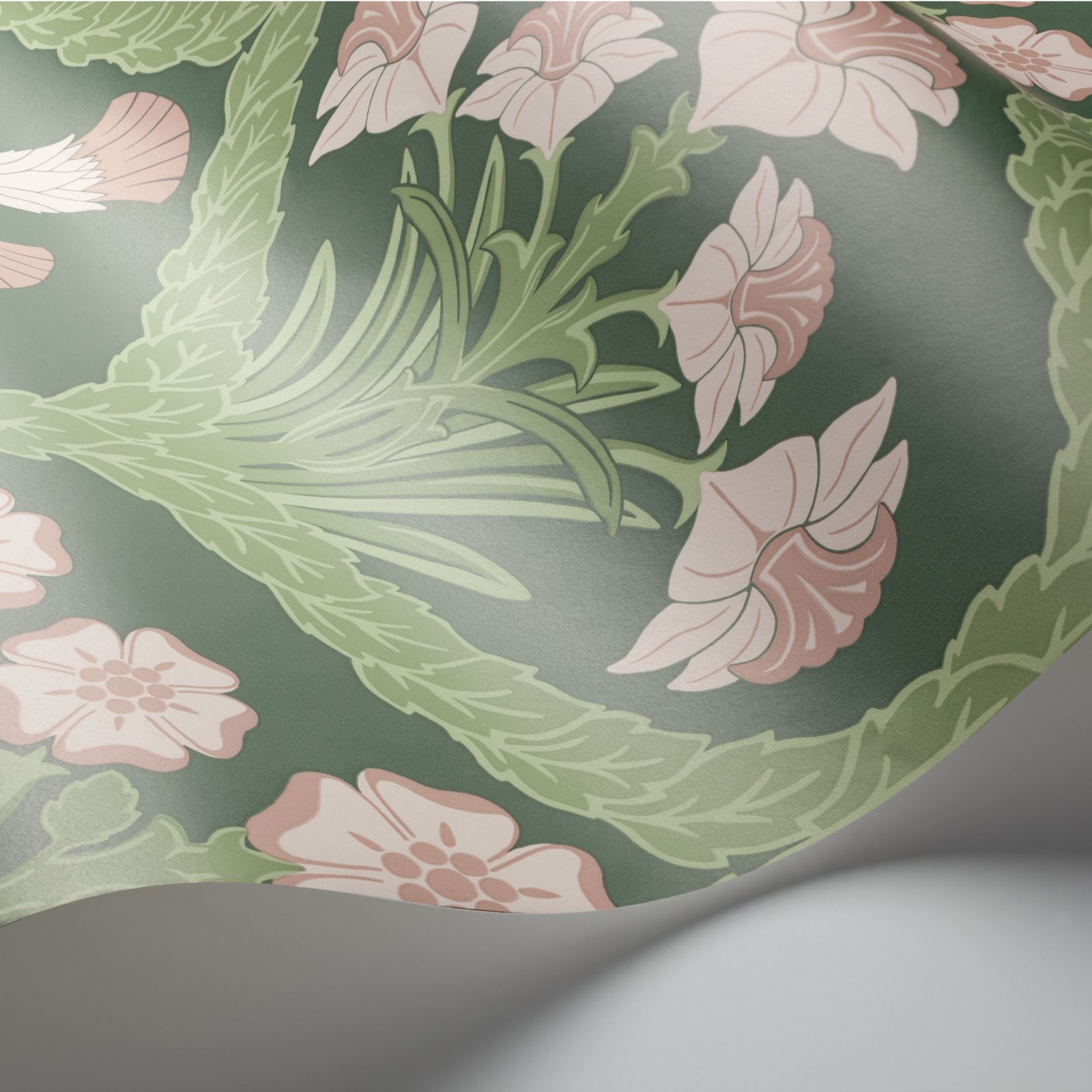 Floral Kingdoms wallpaper in a choice of 4 colourways
