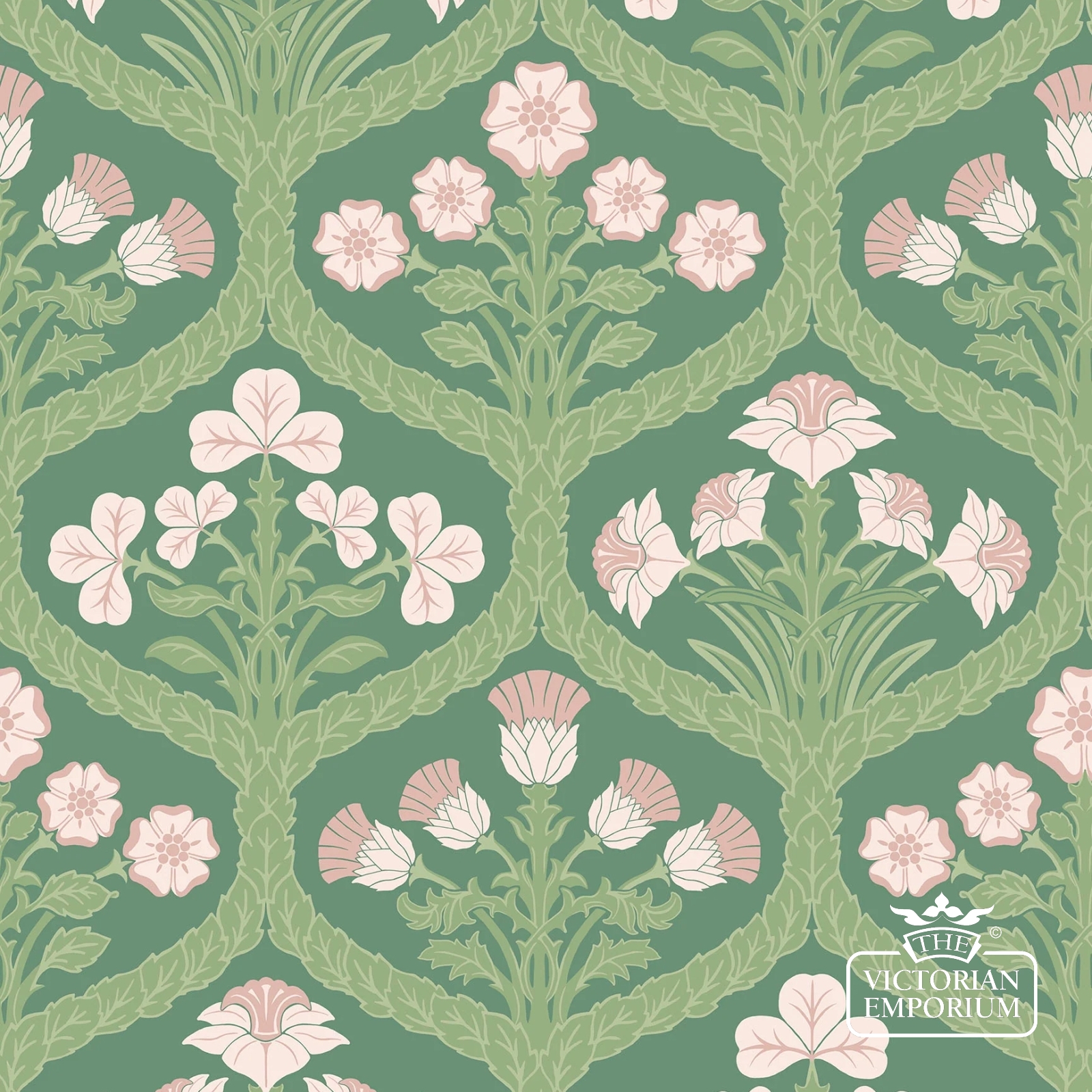 Floral Kingdoms wallpaper in a choice of 4 colourways