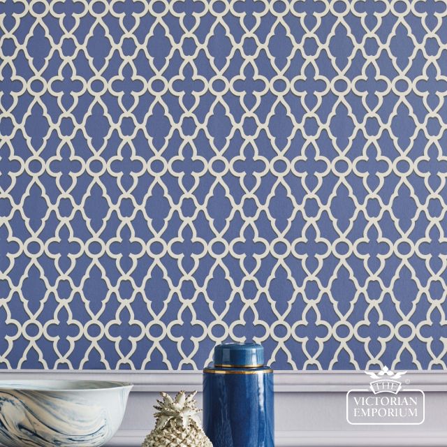 Treillage Wallpaper in a choice of 5 colourways