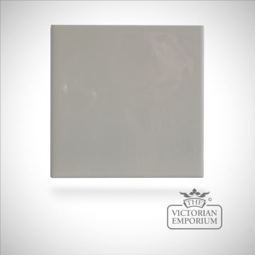 Neutral coloured tiles - White - 110x110mm