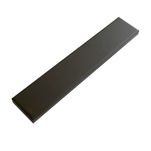 Victorian Border tiles plain black strips