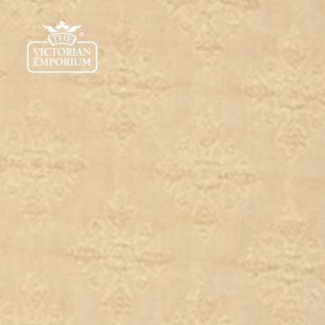 Quatrefoil Bagot Fabric Cotton Chenille Geometric Design F0050 Natural