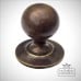 Round-antique-brass-cabinet-knob-p53-ab