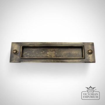 Antique Brass Letter Box Lb1 Ab