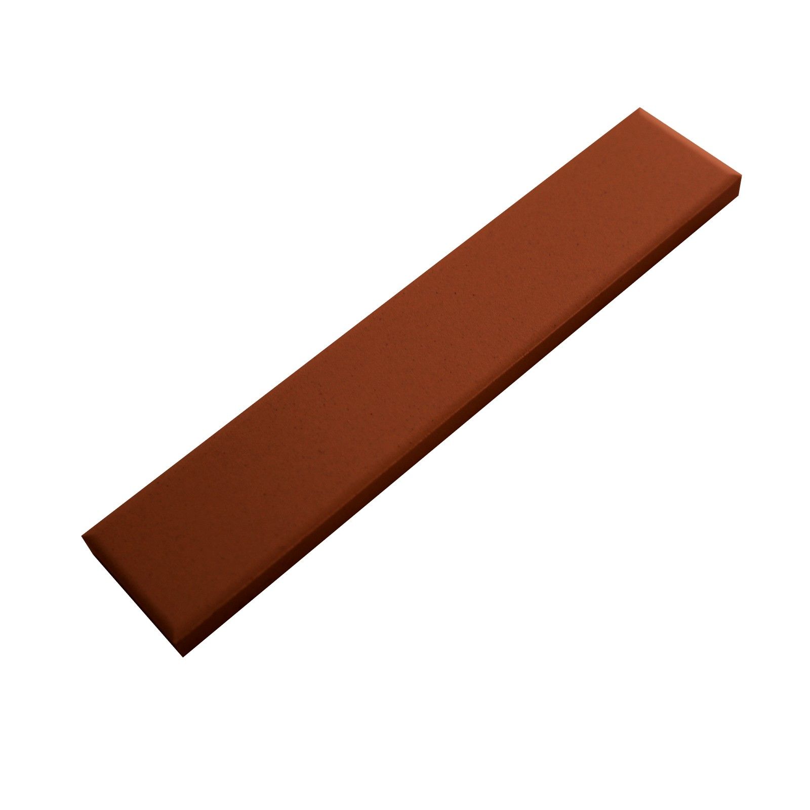 Victorian Border tiles plain red strips