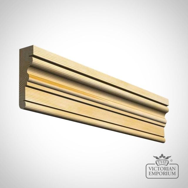 Wooden Door Architrave 94mm x 28mm in Redwood (pine)