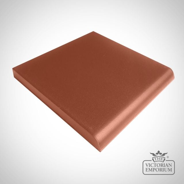 Red Bull Nose Exterior Interior Floor Tile 1   Remove Bg