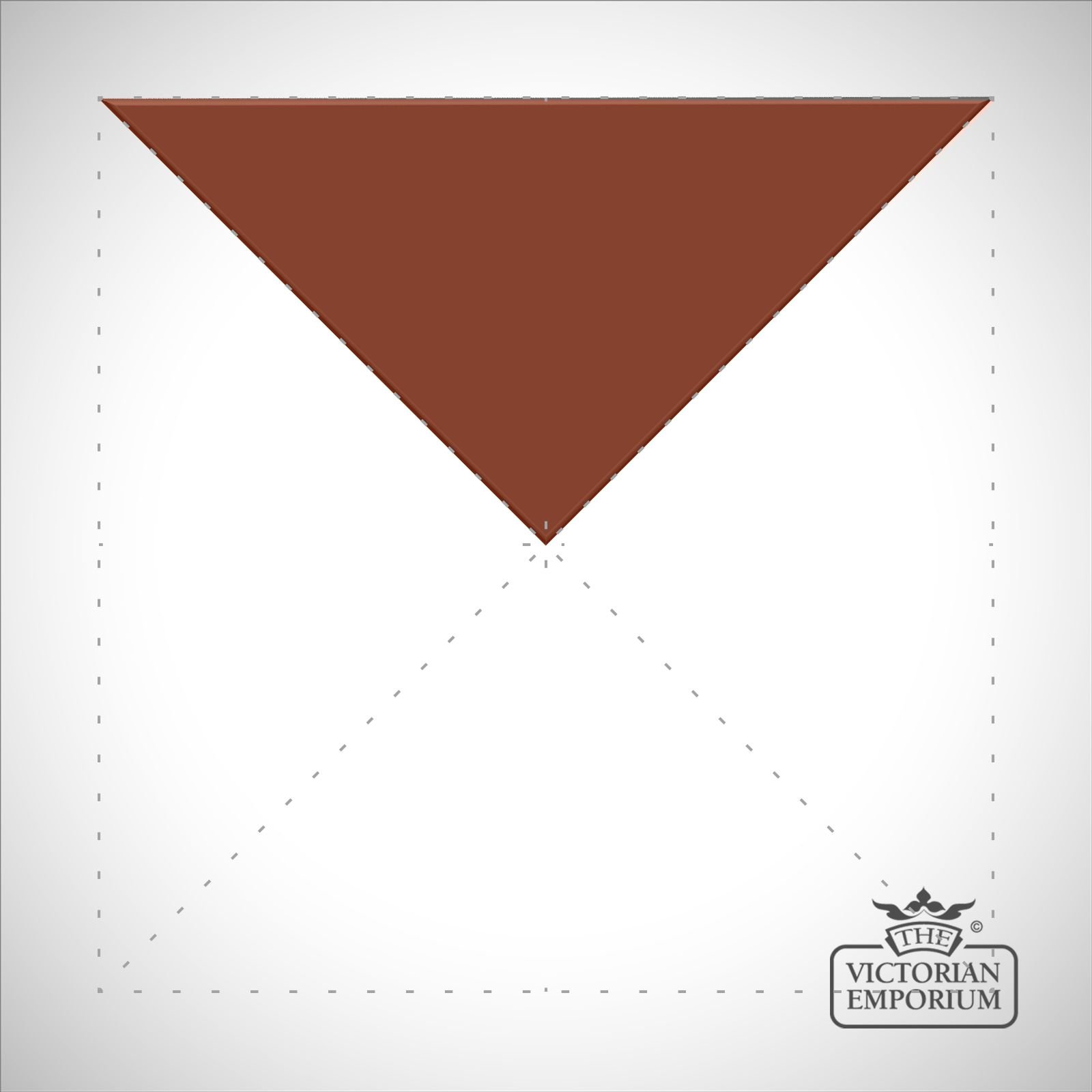 Red Triangle/Half small square tiles