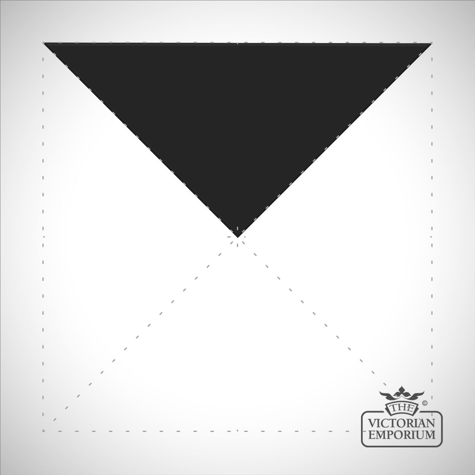 Black Triangle/Half small square tiles