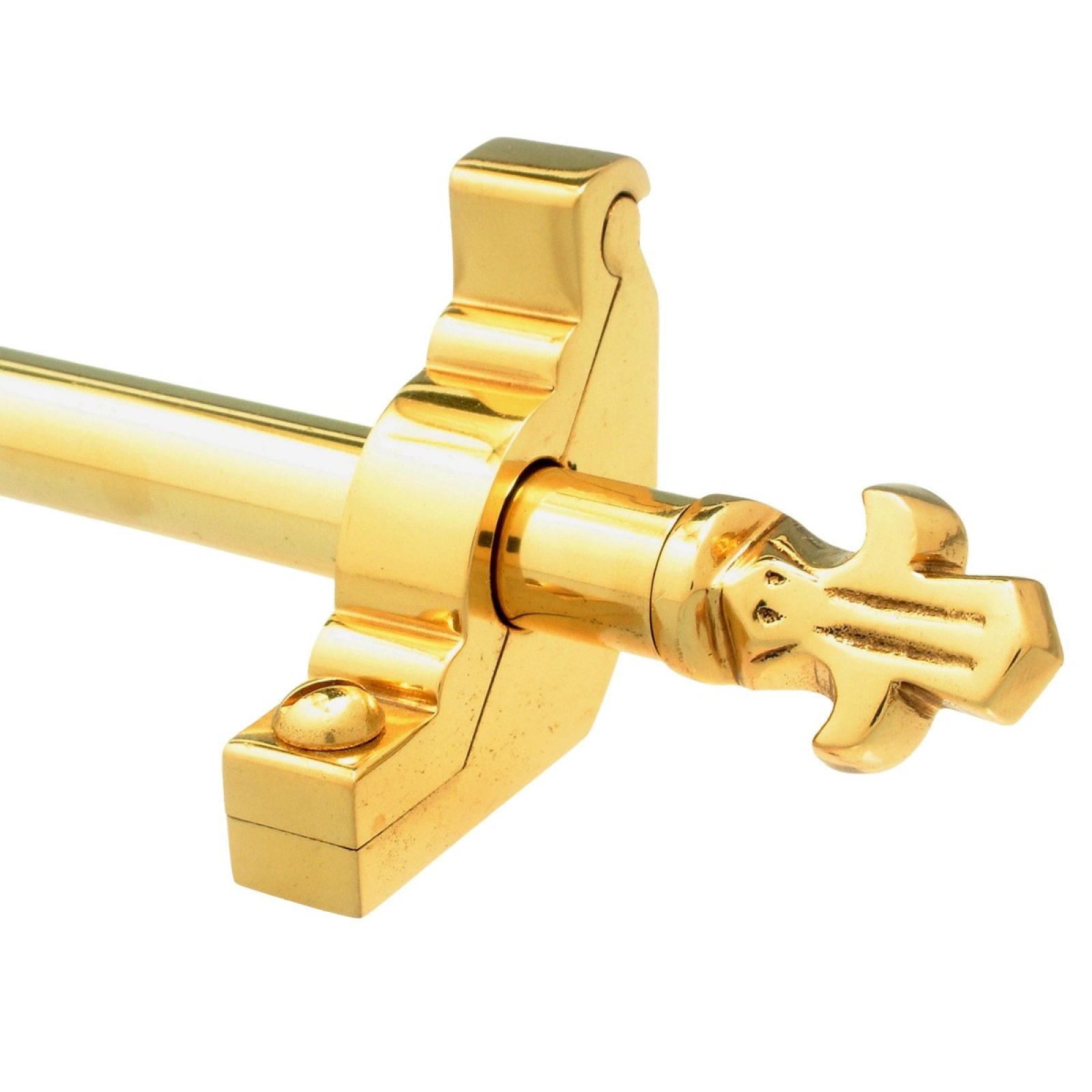 Country Stair Rod with French Finial Bordeaux Stair Rods