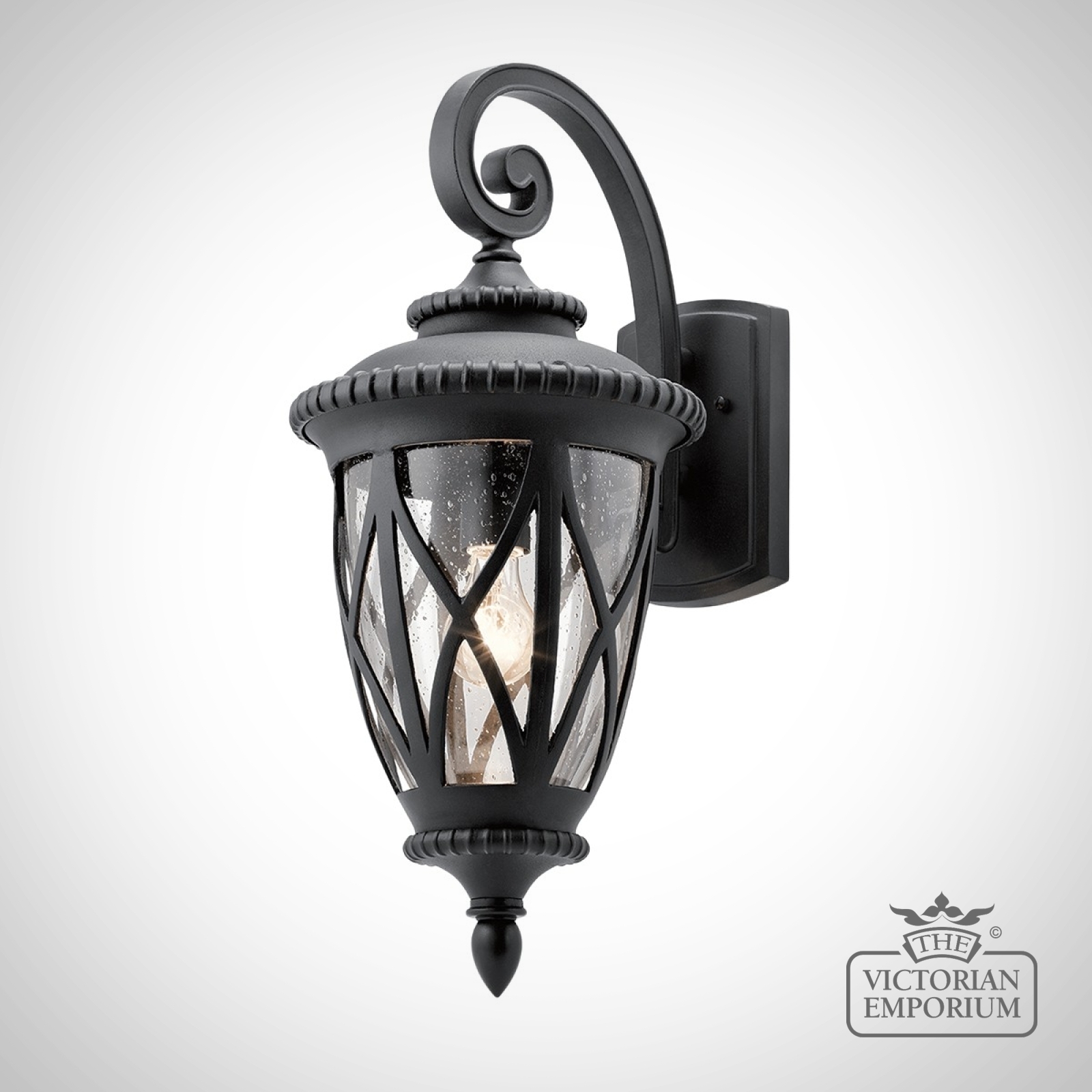 Admiral exterior wall light in a choice of sizes