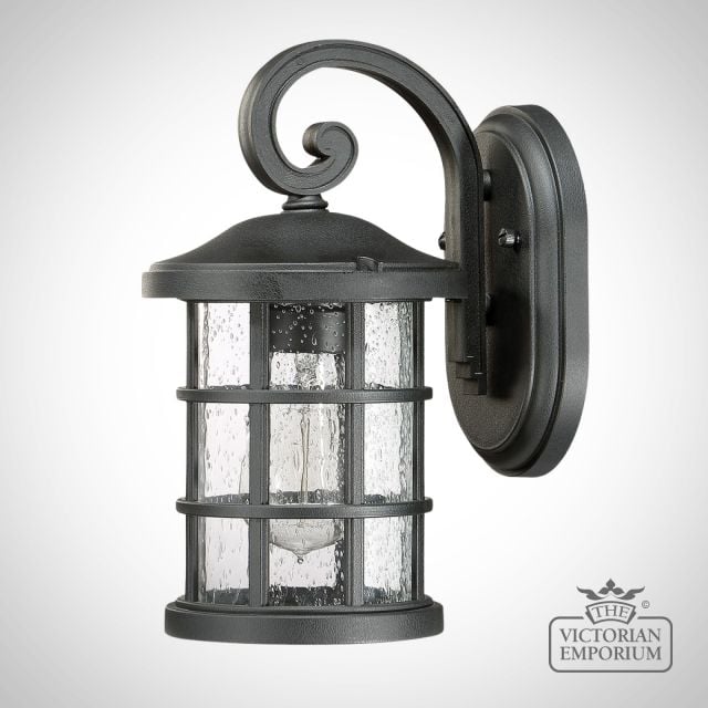 Crusader Exterior Wall Lantern Outdoor Light Wall Qz Crusade S Blk 2