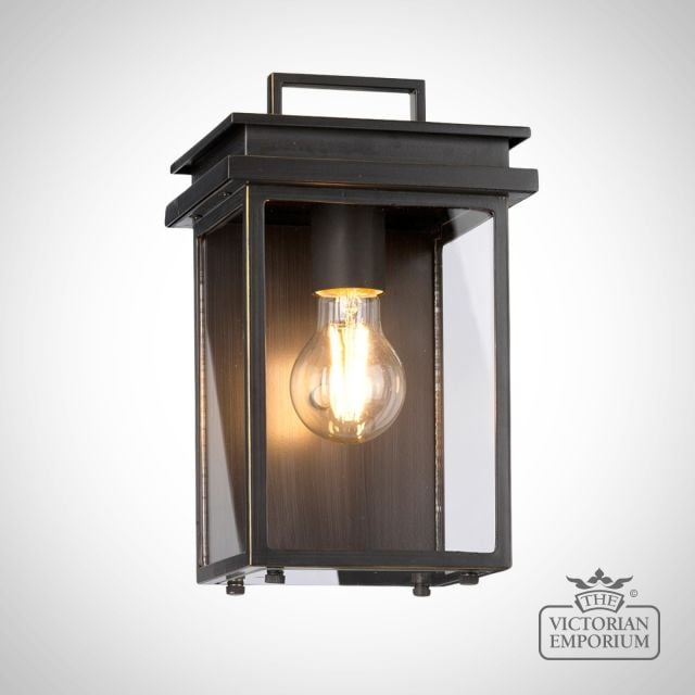 Glenview Exterior Wall Light In Bronze Fe Glenview S