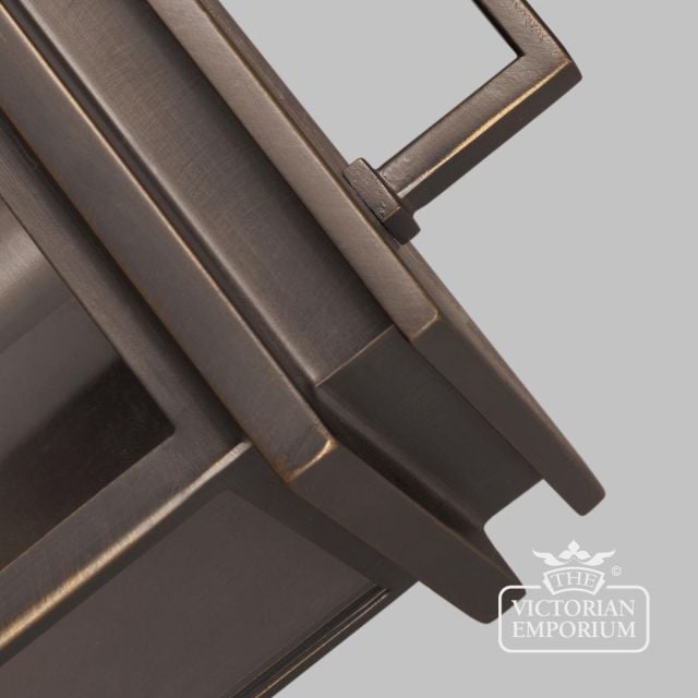Glenview Exterior Wall Light In Bronze S Detail 1