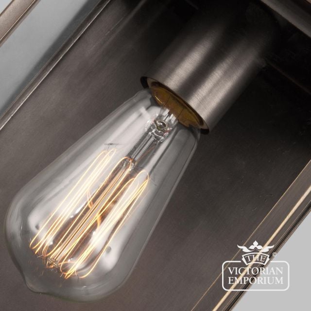 Glenview Exterior Wall Light In Bronze S Detail 2