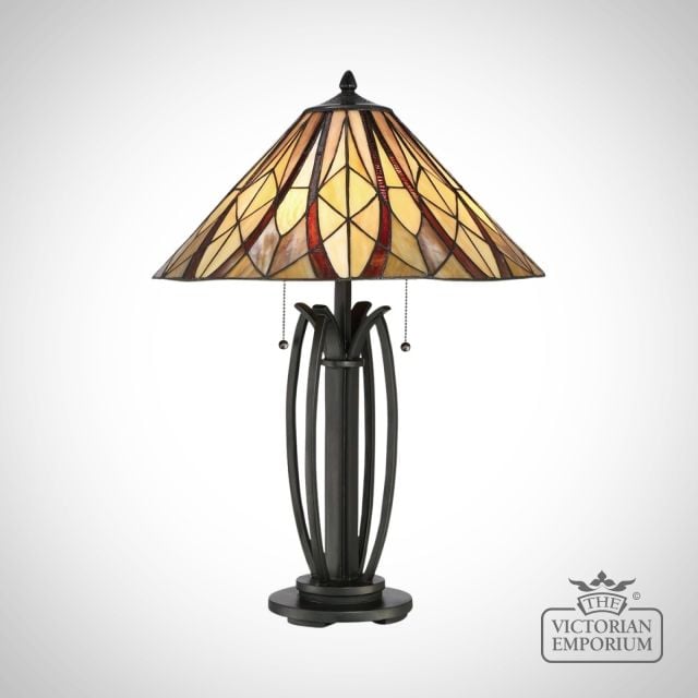 Tiffiny Style Light Table Qz Victory Tl