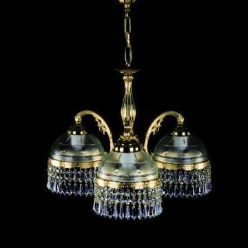Elegant cast chandelier