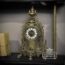 Traditional old classical victorian pattern brass industrial tarnished reclaimed-restoration steampunk 19thcentury-clock