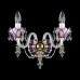 Crystal pendent  coloured chandelier olivie04