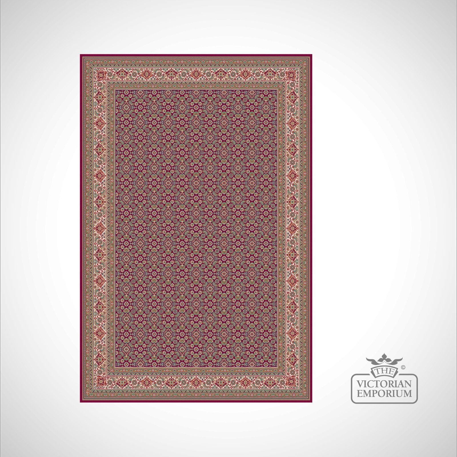 Victorian Rug - style IM1956 Red
