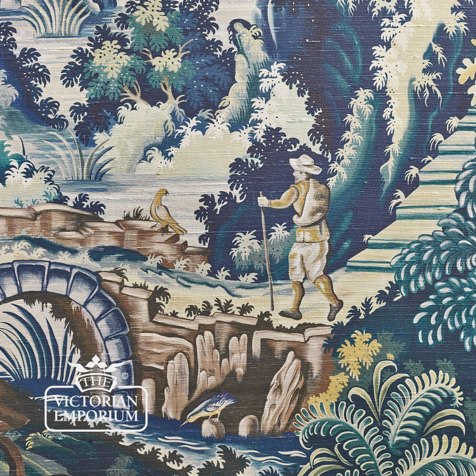Verdure Tapestry Silk Wallpaper