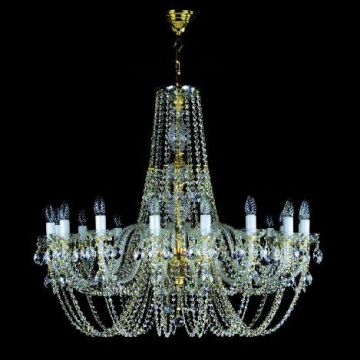 Large traditional 16 arm chandelier