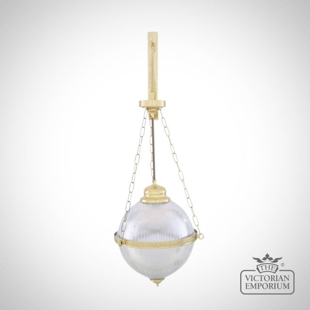 Blaenau Holophane Glass Wall Light Mlwl430polbrs 1