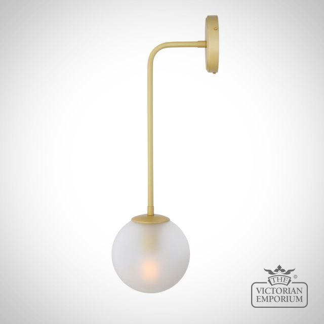 Westport Glass Globe Wall Light Mlwl431satbrsfr 1