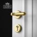 Nelson Brass Door Handle With Lock Mlfp023 Nelson Traditional2