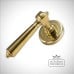 Nelson Brass Door Handle With Lock Mlfp023